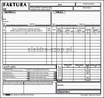 Druk samokopiujący Stolgraf faktura VAT 2/3 A4 brutto uniwersalna 2/3 A4 100k. (F13)