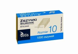 Zszywki 26/6 Tetis 1000 szt (GZ101-C)