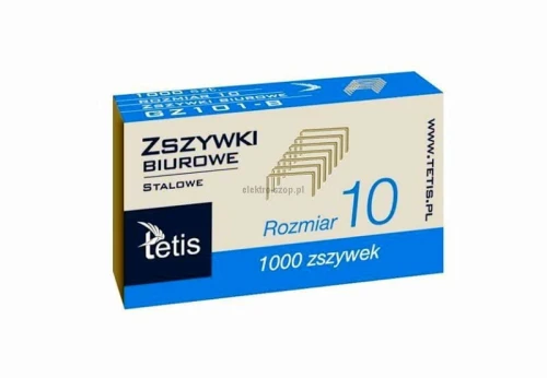 Zszywki 26/6 Tetis 1000 szt (GZ101-C)