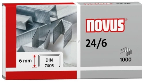 Zszywki Novus 24/6 Super