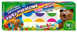 Farby plakatowe St.Majewski kolor: mix 20 ml 10 kol. (5903235001956)