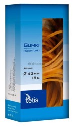 Gumki recepturki Tetis 15 g śr. 43 mm (GG201-A)