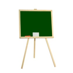 Tablica kredowa Bączek SZKOLNA - czarny lub zielony 835 mm x 490 mm (06075)