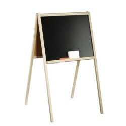 Tablica kredowa Bączek DREWNIANA - czarny lub zielony 904 mm x 471 mm (04340)