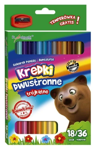 Kredki ołówkowe St.Majewski Bambino kredki 36 kol. (5903235004957)