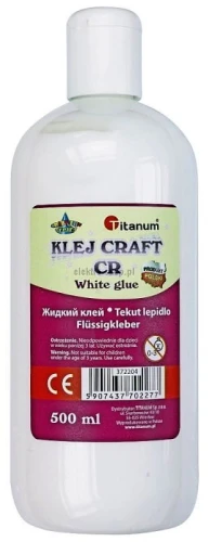 Klej w płynie Titanum Craft-Fun Series Craft CR 500 ml (K-500)