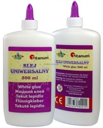 Klej w płynie Titanum Craft-Fun Series uniwersalny 500 ml (WG-500)