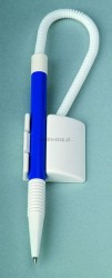 Długopis z przylepcem Kamet, niebieski (K-1106)