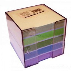 Kostka papierowa Protos - różne 85 mm x 85 mm x 80 mm