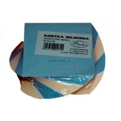 Kostka papierowa Protos kręcona - mix 76 mm x 76 mm