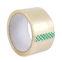Taśma pakowa przezroczysta 19 mm 66 m