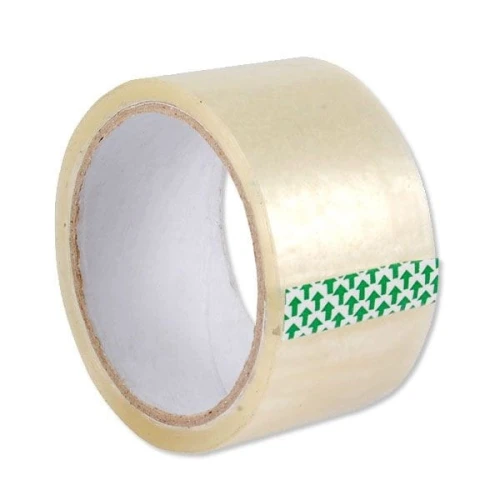 Taśma pakowa przezroczysta 19 mm 66 m