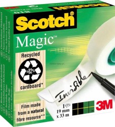 Taśma biurowa Scotch magic 19 mm 33 m (810)