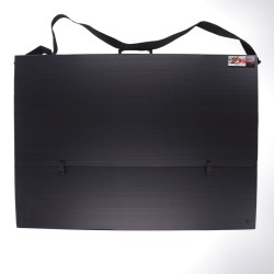 Teczka rysunkowa Leniar A1 - czarny 850 mm x 605 mm (90423)