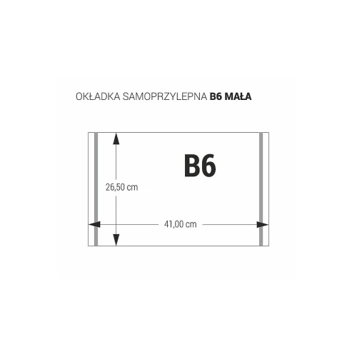 Okładka Biurfol B6 265 mm x 410 mm (oz-56)