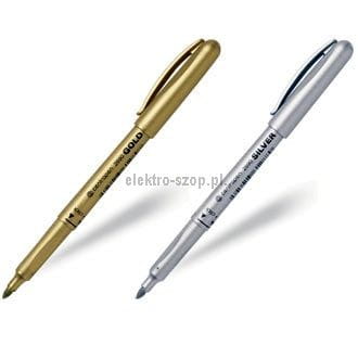 Marker olejowy Centropen, złoty 1,5-3,00 mm okrągła/ścięta końcówka