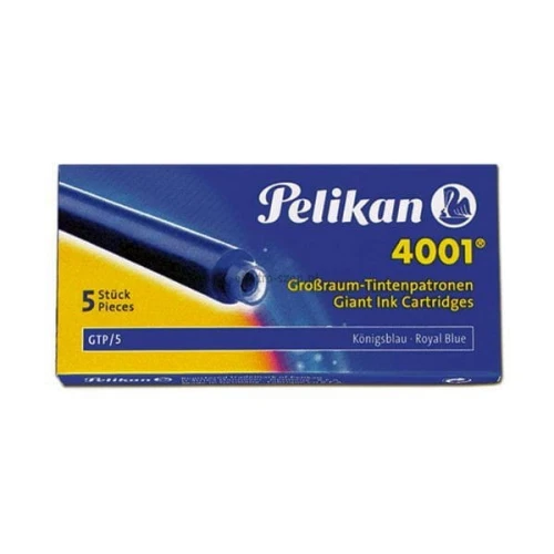 Naboje Pelikan GTP/5 długie czerwony (PN310623)