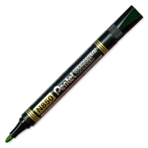 Marker permanentny Pentel, zielony 1,5 mm okrągła końcówka