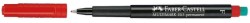 Foliopis Faber Castell Multimark czerwony (FC151321)