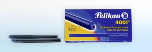 Naboje Pelikan GTP/5 długie niebiesko-czarny