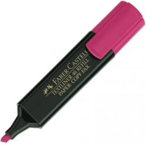 Zakreślacz Faber Castell, różowy 5,2 mm (154828)