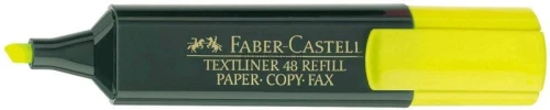 Zakreślacz Faber Castell, żółty 5,2 mm (154807)