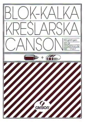Kalka kreślarska Canson A4 - przezroczysty 90 g 210 mm x 297 mm (200005322)
