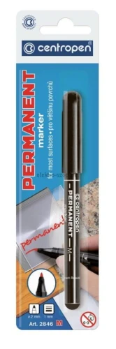 Foliopis Centropen, czarny 1,0 mm (2846)
