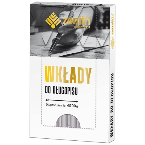 Wkład do długopisu Zenith czarny, czarny 0,7 mm