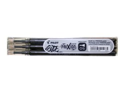 Wkład do cienkopisu Pilot Frixion, czarny 0,25 mm (BLS-FRPS-B-S4)