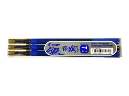 Wkład do cienkopisu Pilot Frixion, niebieski 0,5 mm (BLS-FRPS-L-S3)