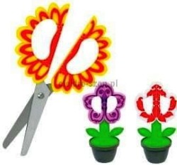 Nożyczki Fiorello Kwiatek 13 cm (130-1823)