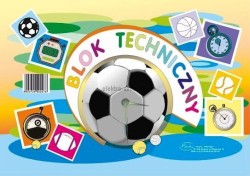 Blok techniczny Protos A4 biały 10k