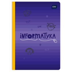 Zeszyt tematyczny Interdruk A5 60k. 70 g krata (ZE60#INFFSC)