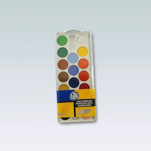 Farby akwarelowe Astra 18 kol. (83210900)