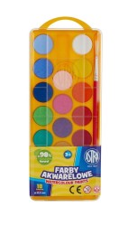 Farby akwarelowe Astra 18 kol. (83210900)