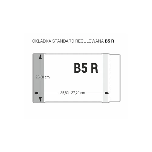 Okładka Biurfol B5R B5 253 mm x 356-372 mm (OZK-45)