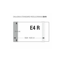 Okładka Biurfol Standard regulowana E4R 292 mm x 408-440 mm (OZK-57)