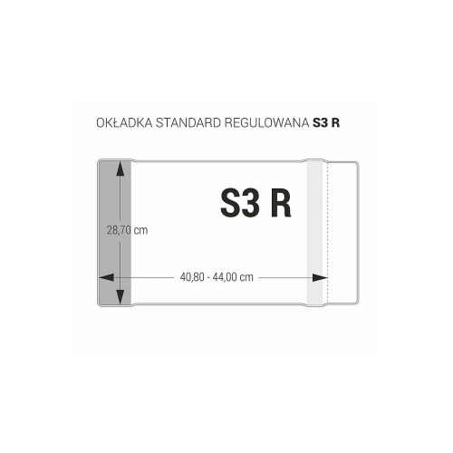 Okładka Biurfol S3R-285 287 mm x 408-440 mm (OZK-53)