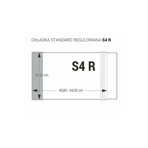 Okładka Biurfol S4R 282 mm x 408-440 mm (OZK-49)