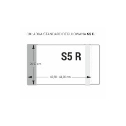 Okładka Biurfol S5R 265 mm x 408-440 mm (OZK-51)