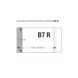 Okładka Biurfol B7R 236 mm x 320-347 mm (OZK-41)