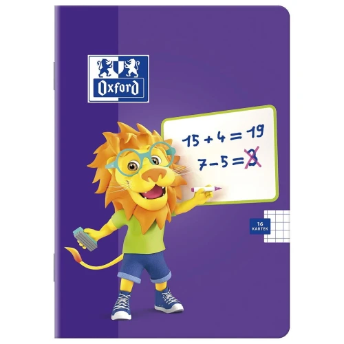 Zeszyt Oxford Lion A5 32k. 90 g linia podwójna (400106955)