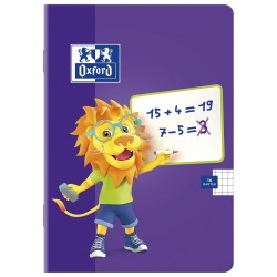 Zeszyt Oxford Lion A5 16k. 90 g linia podwójna kolorowa (400106954)
