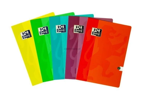 Zeszyt Oxford Sweet A5 32k. 90 g linia podwójna kolorowa 148 mm x 210 mm (400079722)