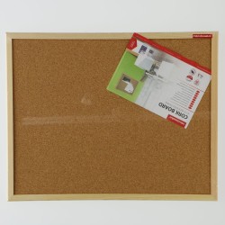 Tablica korkowa Memoboards w drewnianej ramie 500 mm x 400 mm (TC54)