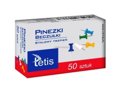 Pinezki Tetis kolor: mix 50 szt (GP100-AB)