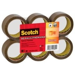 Taśma pakowa Scotch brązowa 50 mm 66 m (S5066F6)