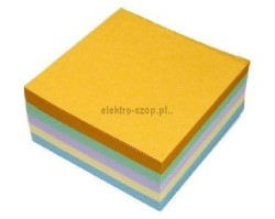Kostka papierowa Protos - mix 83 mm x 83 mm x 38 mm