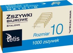 Zszywki 10 Tetis 10 1000 szt (GZ101-B)